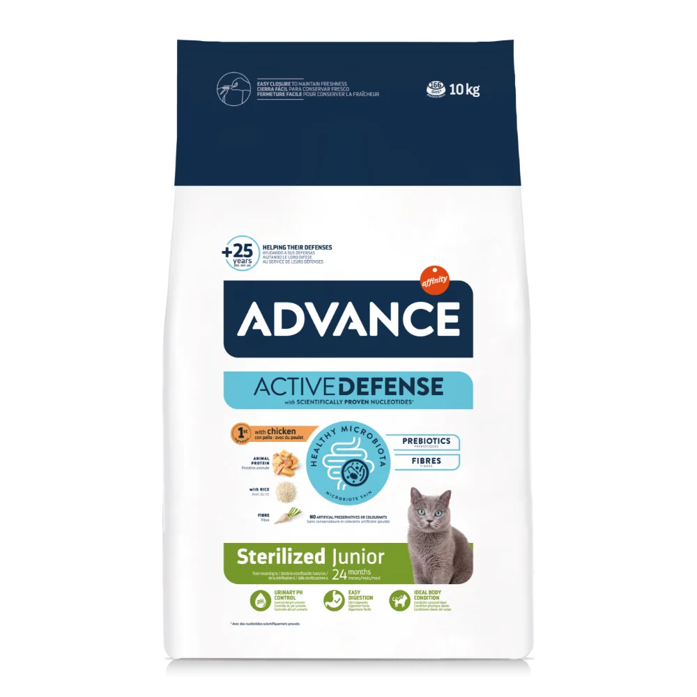 Hrana Uscata Pisici ADVANCE Sterilized Junior 10kg [3]
