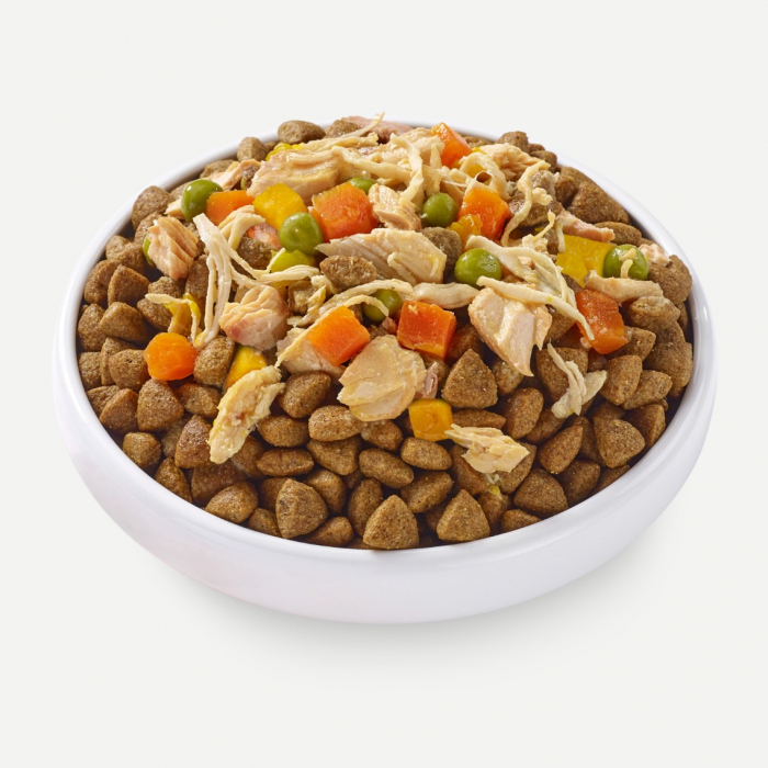 Applaws Toppers cu Pui, Somon si Vegetale in Supa, Hrana Umeda Caine 156g [3]