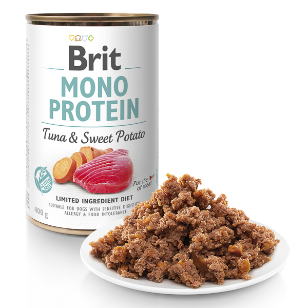 Hrana Umeda Caini BRIT Mono Protein Ton si Cartof Dulce 400g [2]