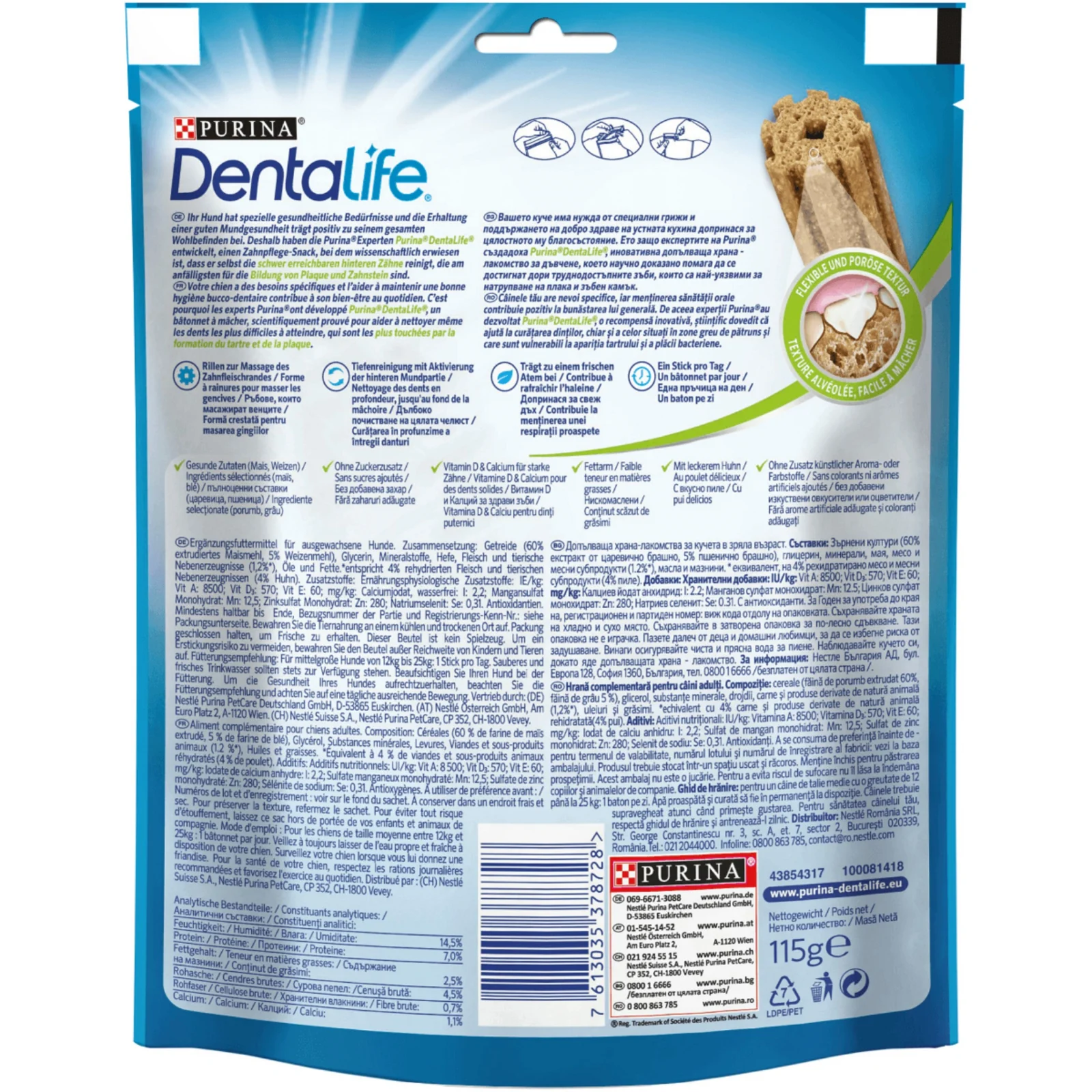 Recompense Caine DENTALIFE 115g [2]