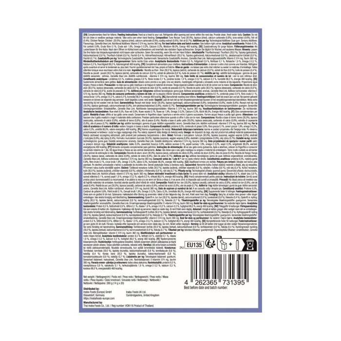 Recompense Cremoase Pisică Junior, CHURU Varieties, Pui și Ton, 20 bucăți [2]