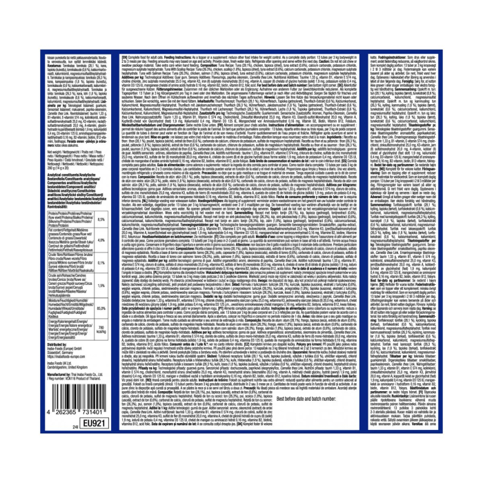 Recompense Cremoase pentru Pisică Adult, CHURU Meal Topper, Varietăți de Ton, Scoici și Somon, 20 bucăți [2]