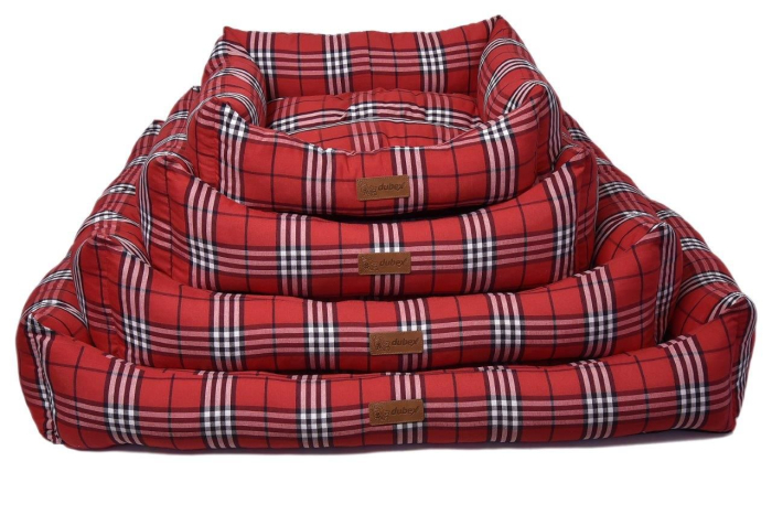 Culcus 4DOG DELUXE Danish L 78x60x22CM Rosu [2]