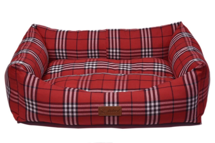 Culcus 4DOG DELUXE Danish XL 95x70x22CM Rosu