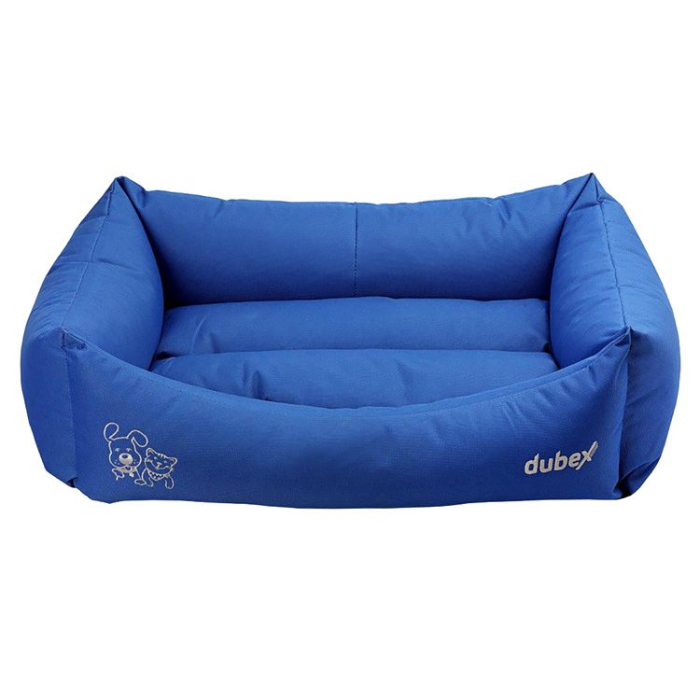 Culcus 4DOG DELUXE Oxford XL 95x70x22CM Albastru