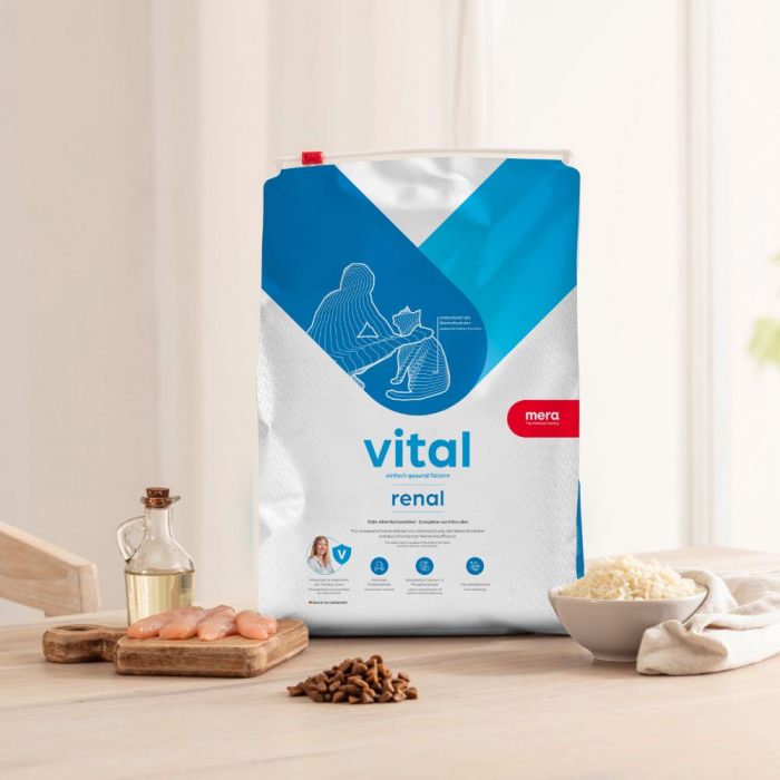 Dieta Veterinara Pisici MERA VITAL Renal 3kg [2]
