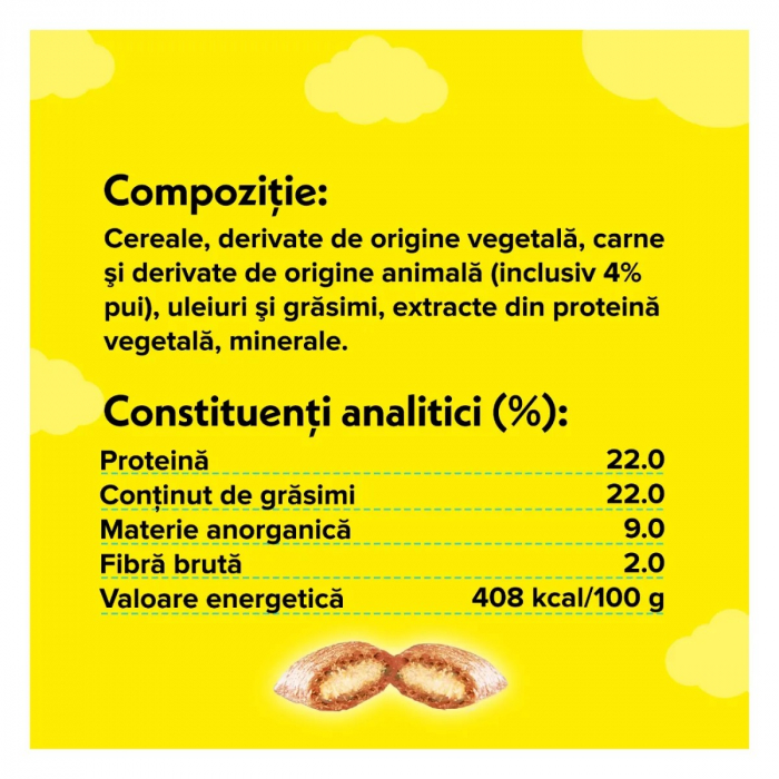 Recompense Pisici DREAMIES Pui 60g [4]