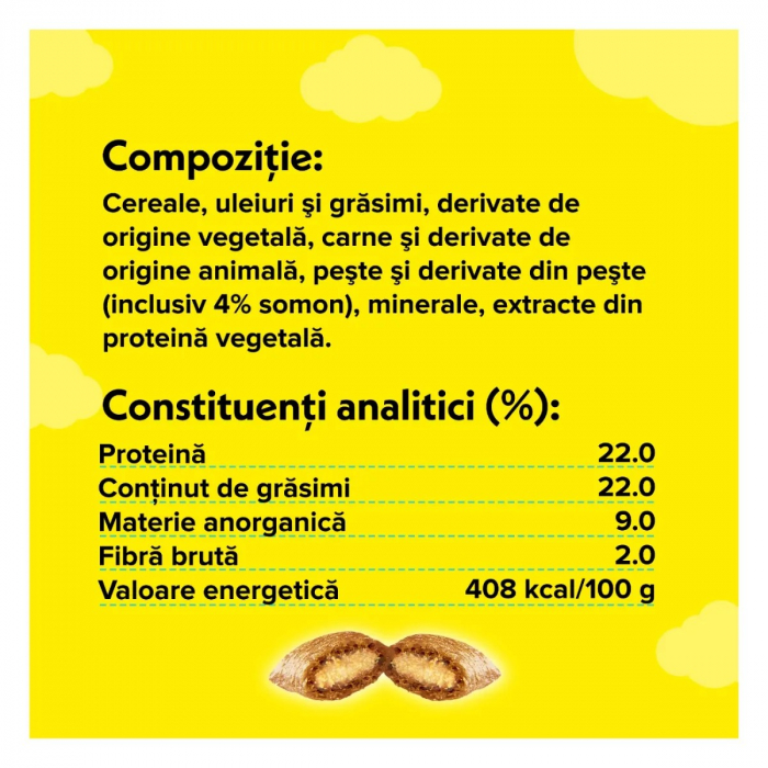 Recompense Pisici DREAMIES Somon 60g [4]