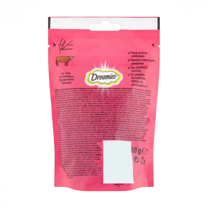 Recompense Pisici DREAMIES Vita 60g [3]