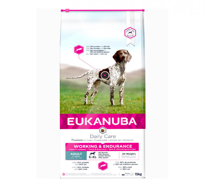 Hrana uscata Caini EUKANUBA Working & Endurance Daily Care Chicken 15kg – DELISTAT [2]