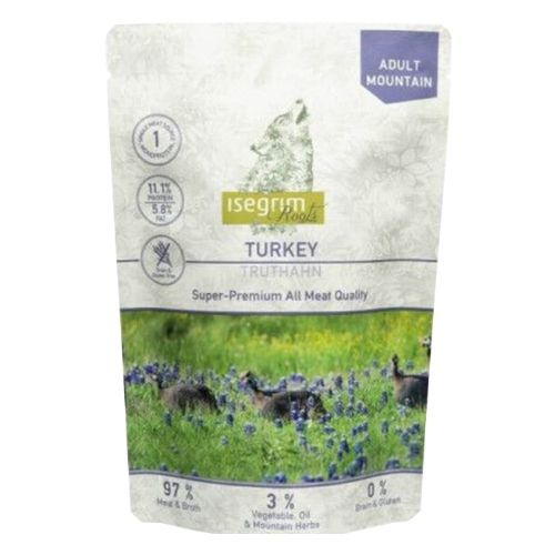 Hrana Umeda Caini ISEGRIM Adult Turkey Monoprotein 410 GR
