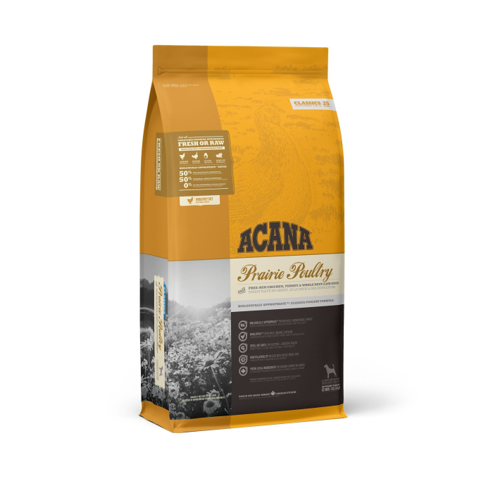 Hrana Uscata Caini ACANA Clasic Prairie Poultry 17kg