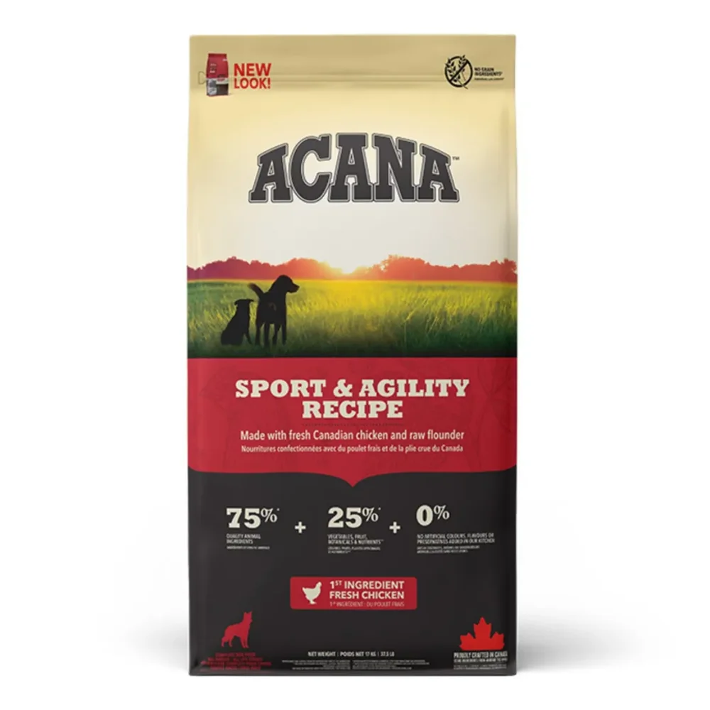 ACANA Heritage Sport & Agility, Hrană Uscată Câine Adult, 11,4kg [1]