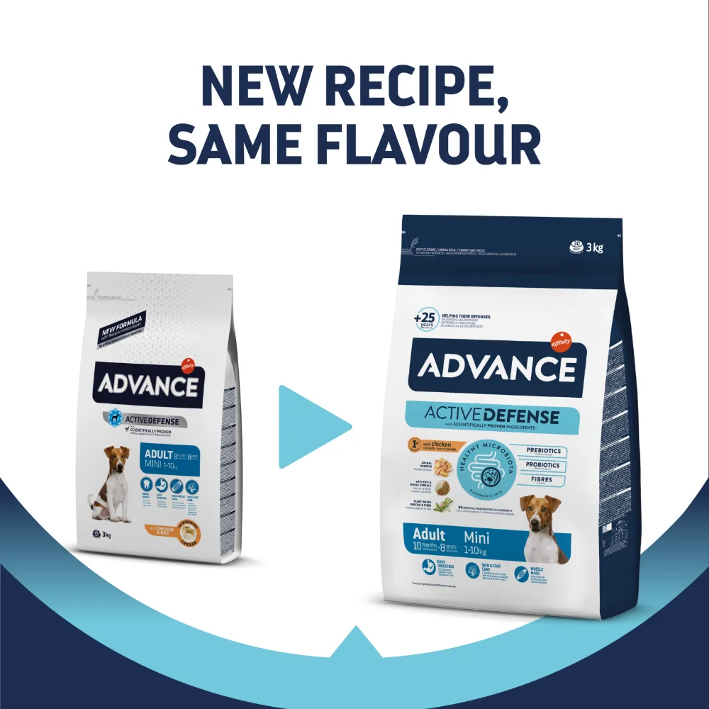 Hrana Uscata Caini ADVANCE Adult Mini 3kg [2]