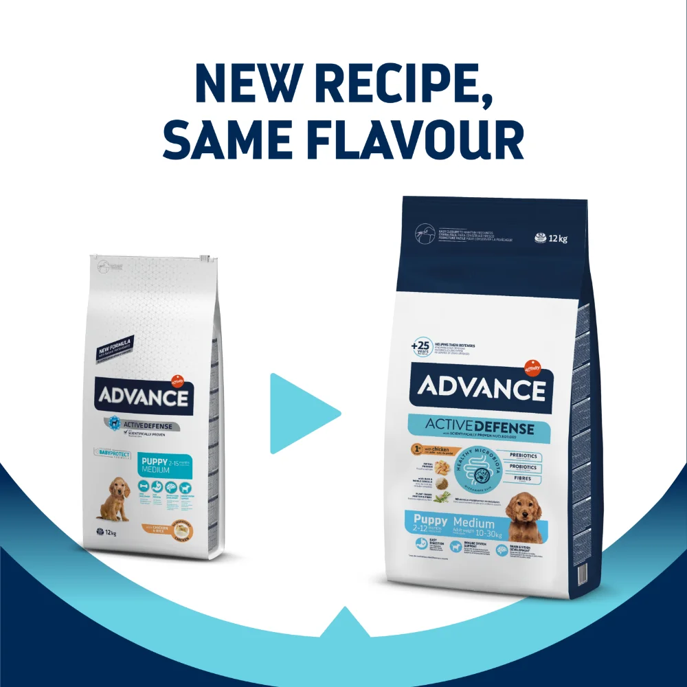 Hrana Uscata Caini ADVANCE Puppy Medium 12kg [2]