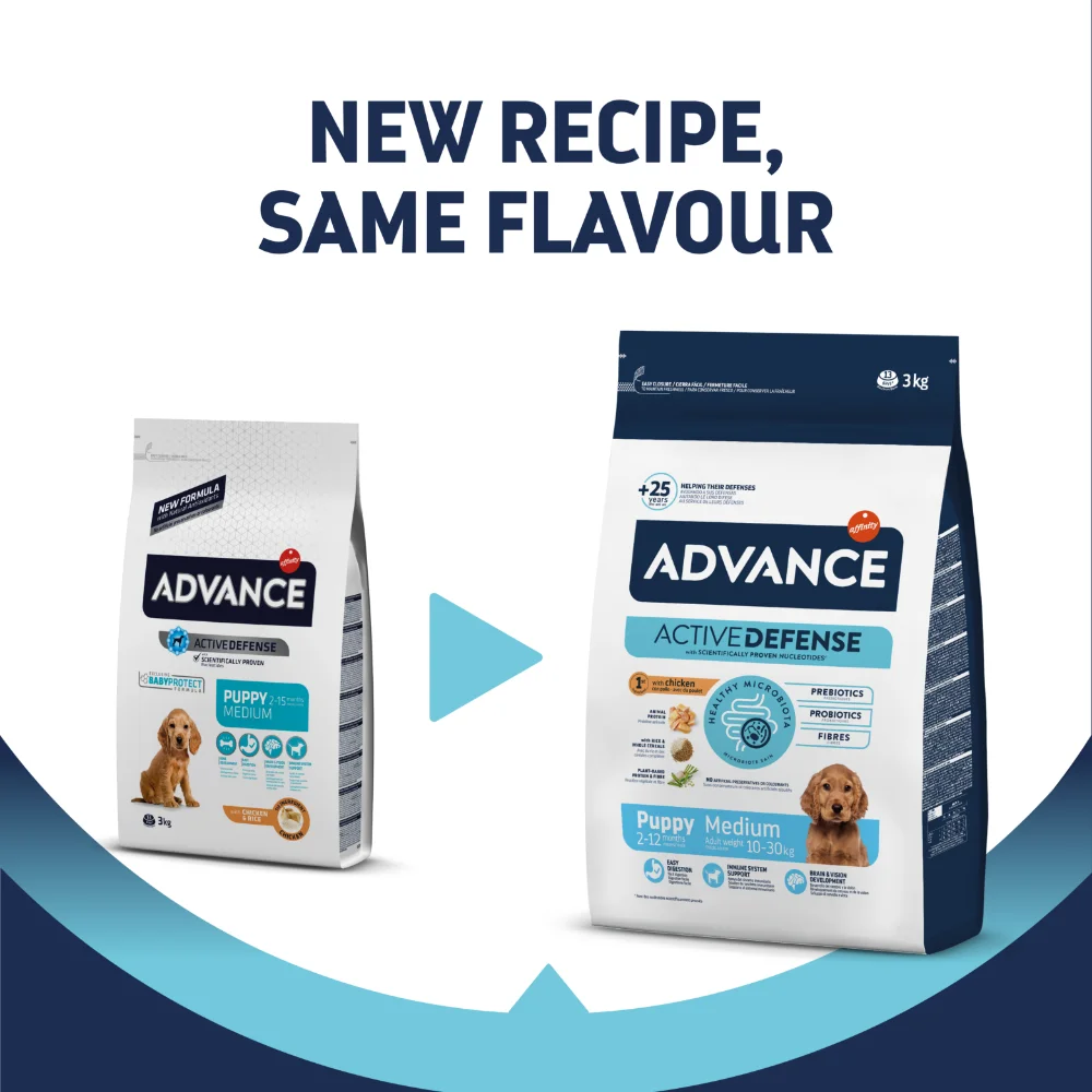 Hrana Uscata Caini ADVANCE Puppy Medium 3kg [2]