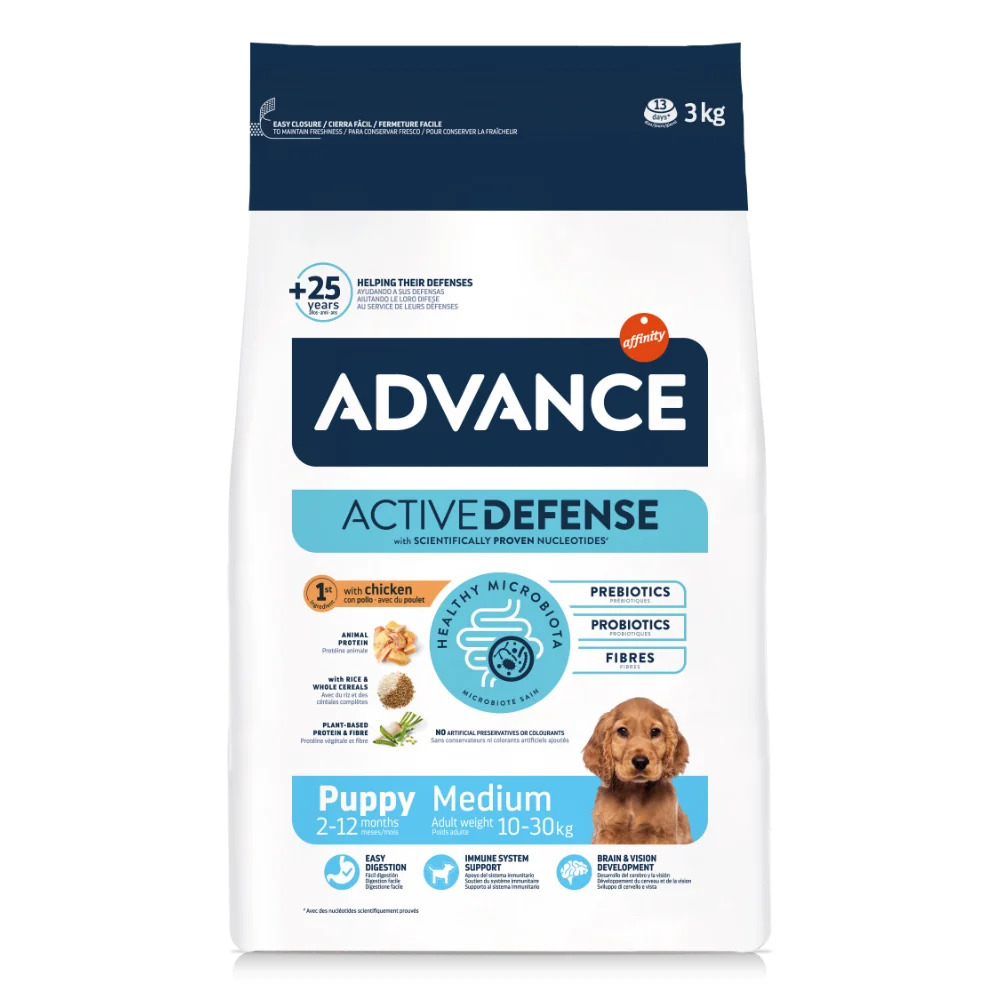 Hrana Uscata Caini ADVANCE Puppy Medium 3kg [3]