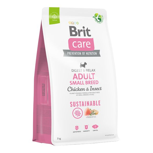 Hrana Uscata Caini BRIT CARE Sustainable Adult Small Breed 7kg – DELISTAT [2]