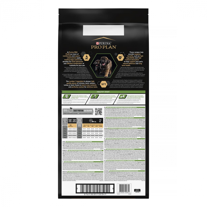 Hrana Uscata Caini PRO PLAN Puppy Large Robust Pui si Orez 12kg [3]