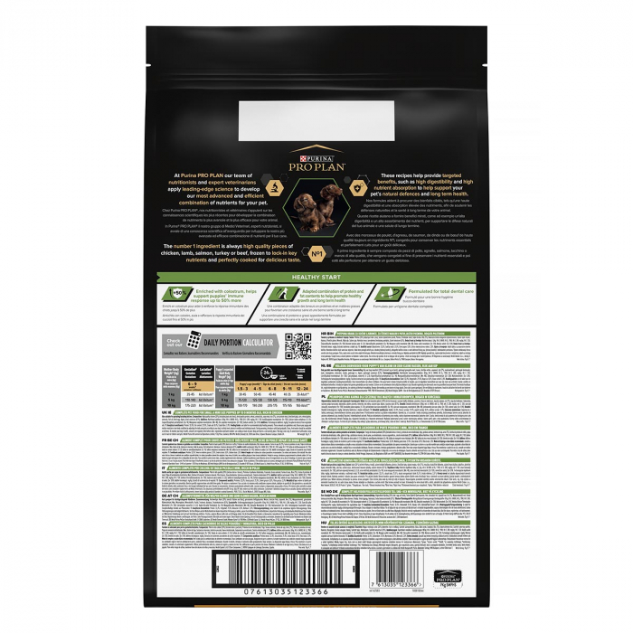 Hrana Uscata Caini PRO PLAN Puppy Small Original Pui si Orez 7kg [3]
