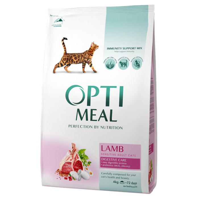 Hrana Uscata Pisici OPTIMEAL Sensitive Adult Miel 4kg