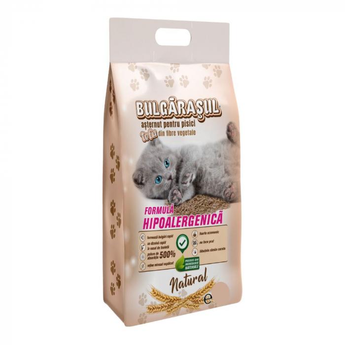 Nisip Pisici BULGARASUL  Tofu Lavanda 48L 20kg – DELISTAT [2]