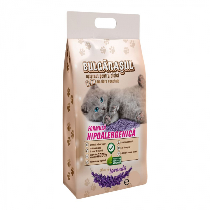 Nisip Pisici BULGARASUL Tofu Natural 48L 20kg – DELISTAT [2]