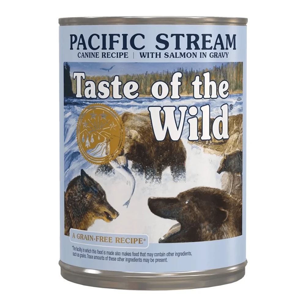Pachet Economic Hrana Umeda Caini TASTE OF THE WILD Pacific Stream 6x390g [2]