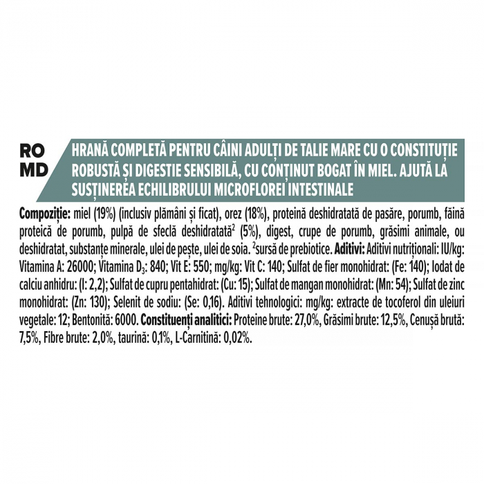 Pachet Economic PRO PLAN Adult Large Robust Miel si Orez 2x14kg [5]