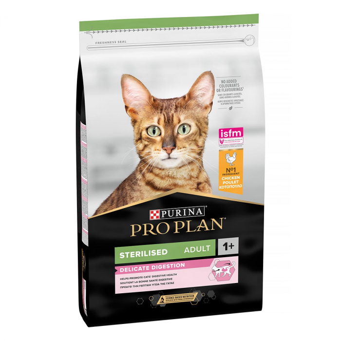 Pachet Economic PRO PLAN Optidigest Adult Sterilised Pui 2x10kg [2]