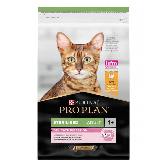 Pachet Economic PRO PLAN Optidigest Adult Sterilised Pui 2x10kg [3]