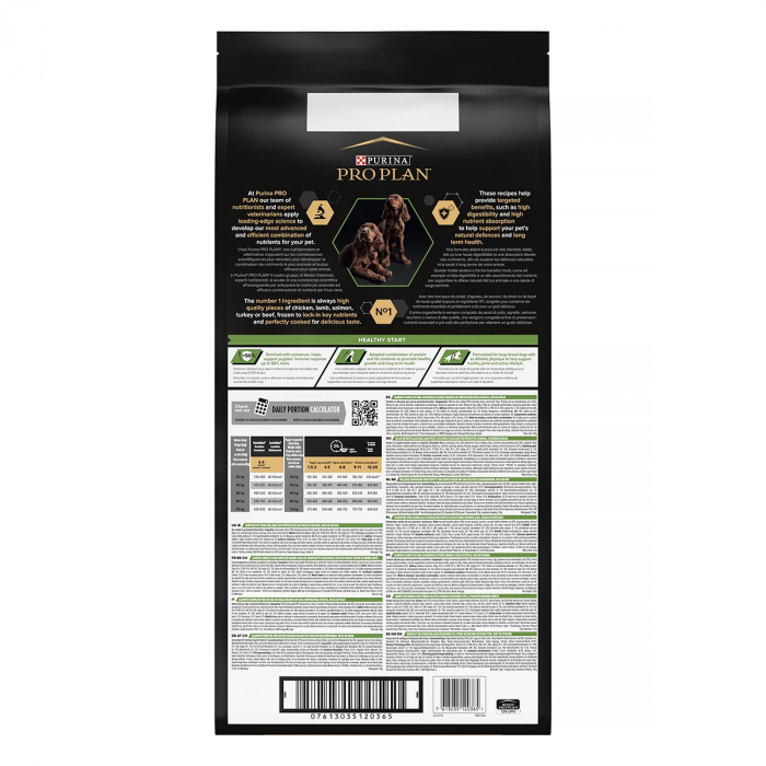Pachet Economic PRO PLAN Puppy Large Athletic Pui si Orez 2x12kg [4]