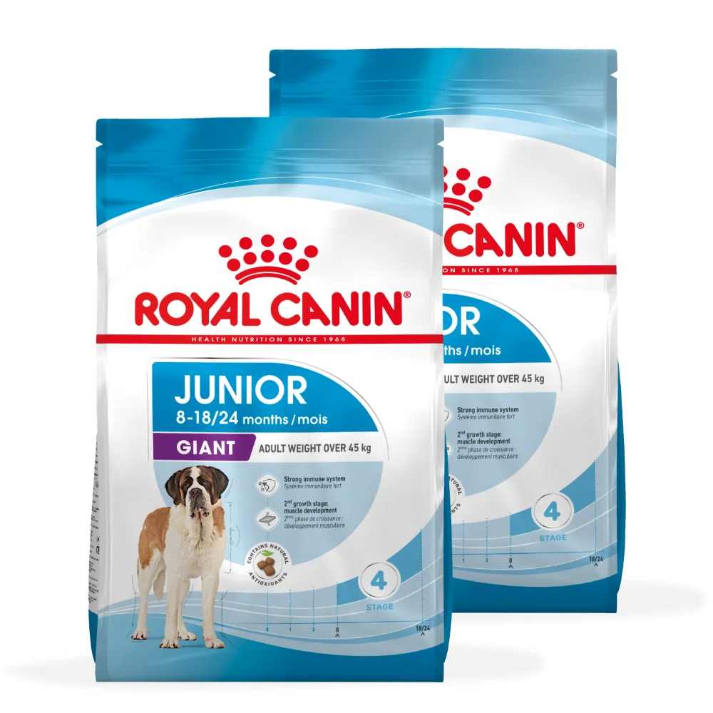 Pachet Economic ROYAL CANIN Giant Junior, hrană uscată câine junior etapa 2 de crestere, 2x15kg [2]