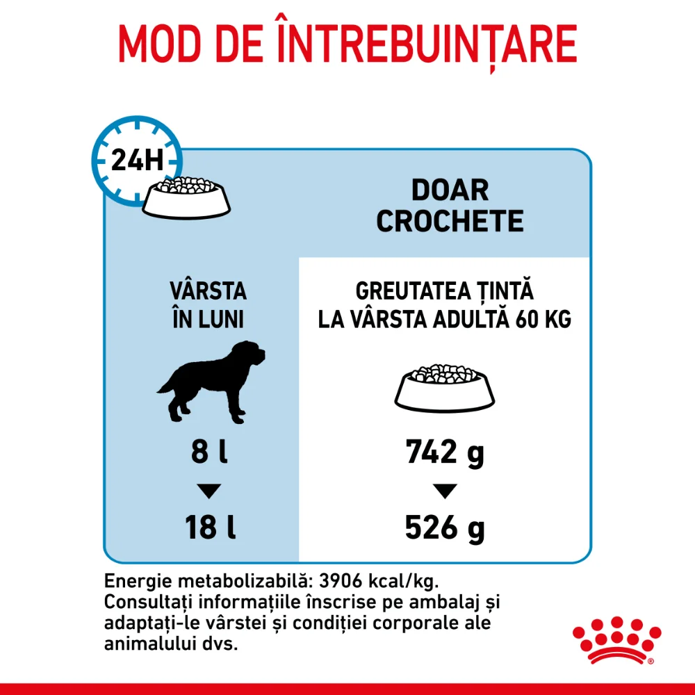 Pachet Economic ROYAL CANIN Giant Junior, hrană uscată câine junior etapa 2 de crestere, 2x15kg [8]