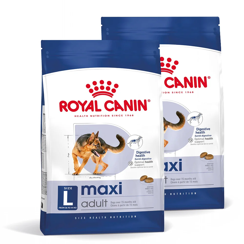 Pachet Economic ROYAL CANIN Maxi Adult, hrană uscată câine, 2x15kg [2]