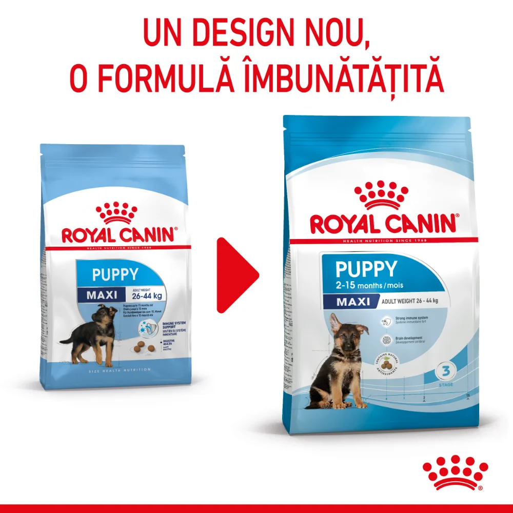 Pachet Economic ROYAL CANIN Maxi Puppy, hrană uscată câine junior, 2x15kg [3]