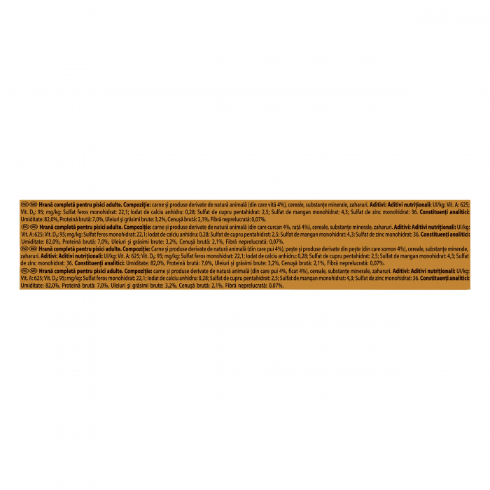 Hrana Umeda Pisici GOURMET Gold Bucati in Sos Diverse Sortimente 4x85g [6]