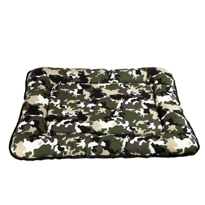 Perna 4DOG Deluxe Camouflage L 82x65CM Verde Crem