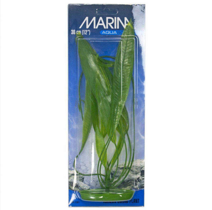 MARINA Plantă pentru Acvariu, Amazon Sword, Plastic, 30 cm [2]