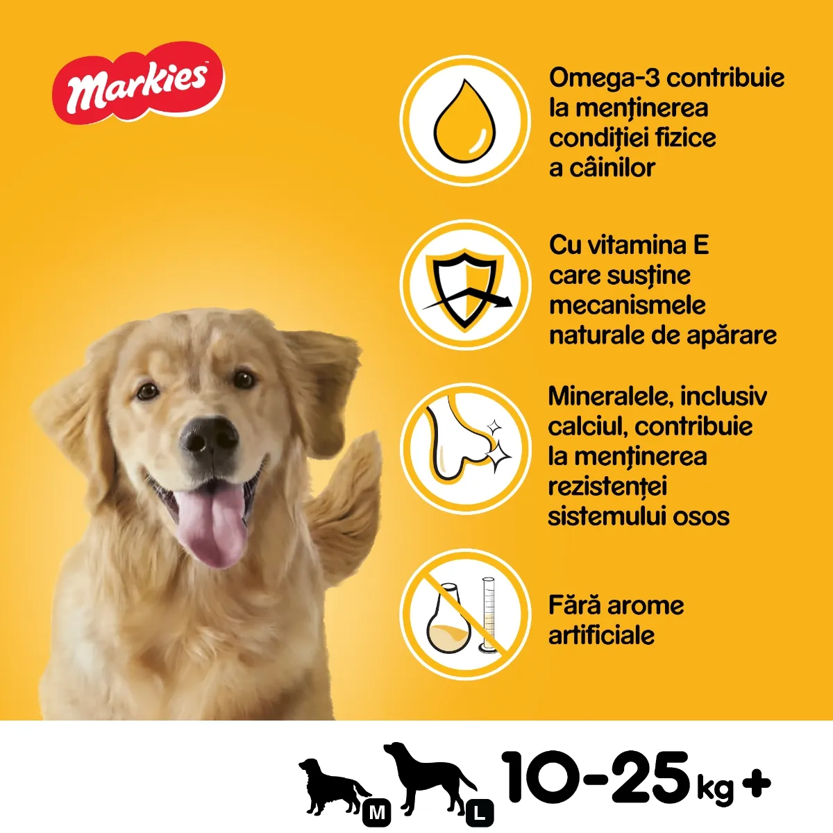Recompense pentru Câine Adult, PEDIGREE Markies, Biscuiți, 500g [5]