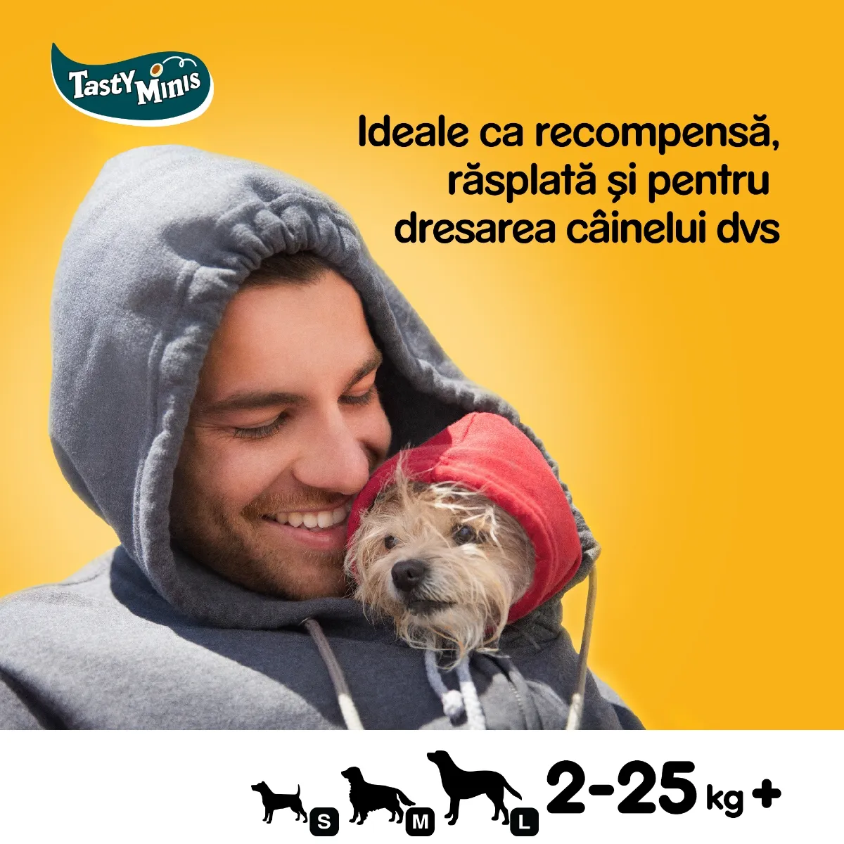 Recompense pentru Câine Adult, PEDIGREE Tasty Bites, Pernițe cu Brânză, 140g [7]