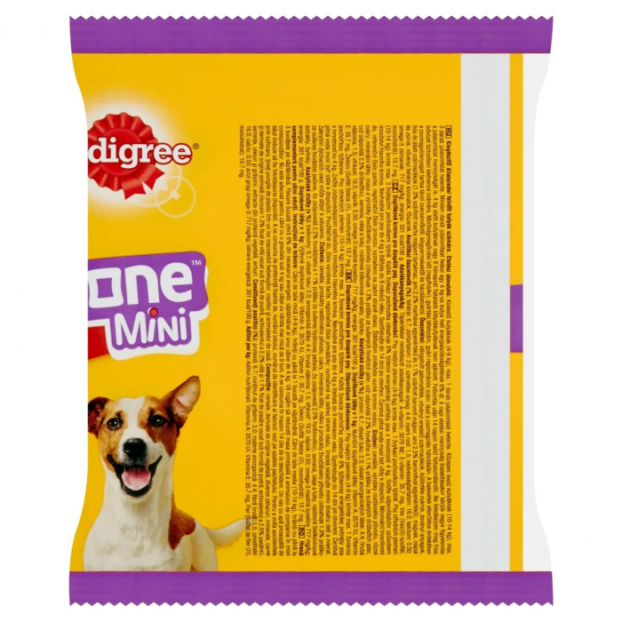 Recompense pentru Câine Adult, PEDIGREE Jumbone Mini, Batoane, Vită și Pasăre, 160g, 4 bucăți [2]