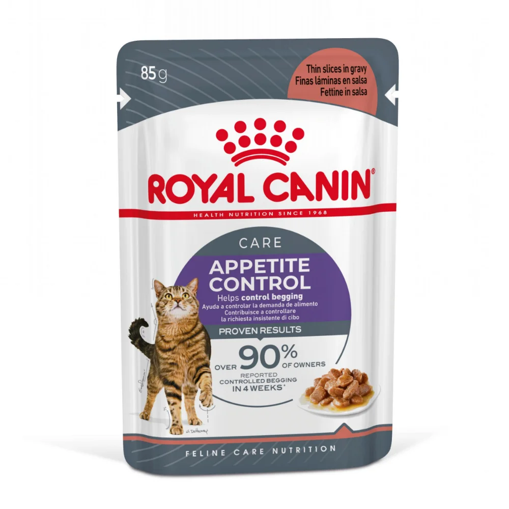 ROYAL CANIN Appetite Control Care, hrană umedă pisici, adult sterilizat, reglarea apetitului, (în sos), 12x85g [2]