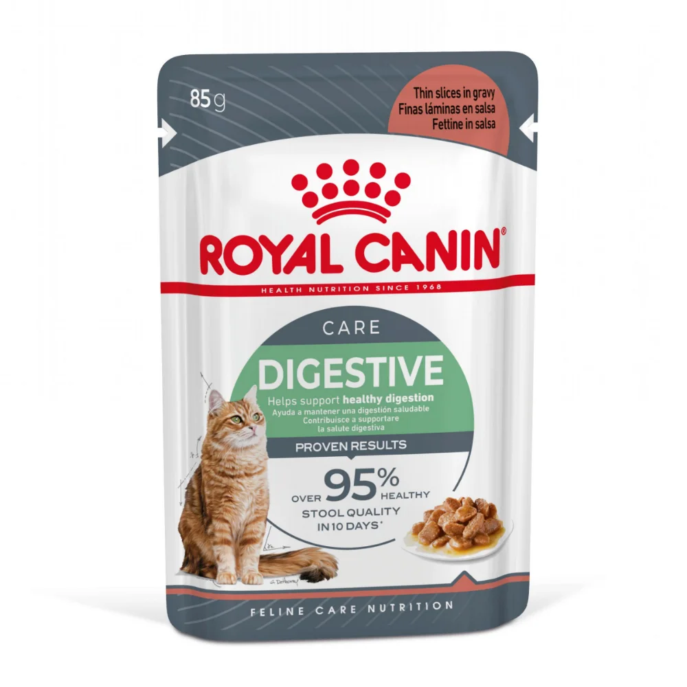 ROYAL CANIN Digest Sensitive Care Adult, hrană umedă pisică, confort digestiv (în sos), 12x85g [2]