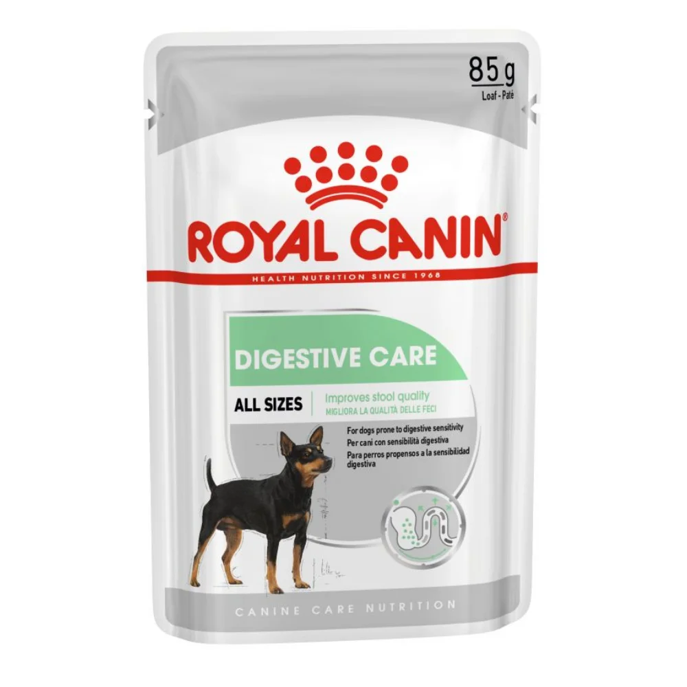 ROYAL CANIN Digestive Care Adult, hrană umedă câine, confort digestiv (pate), 12x85g [2]