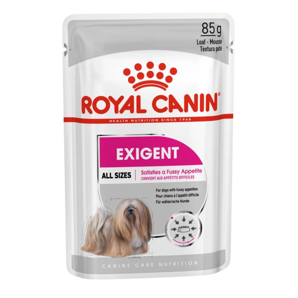 ROYAL CANIN Exigent Adult, hrană umedă câine, apetit capricios (pate), 12x85g [2]
