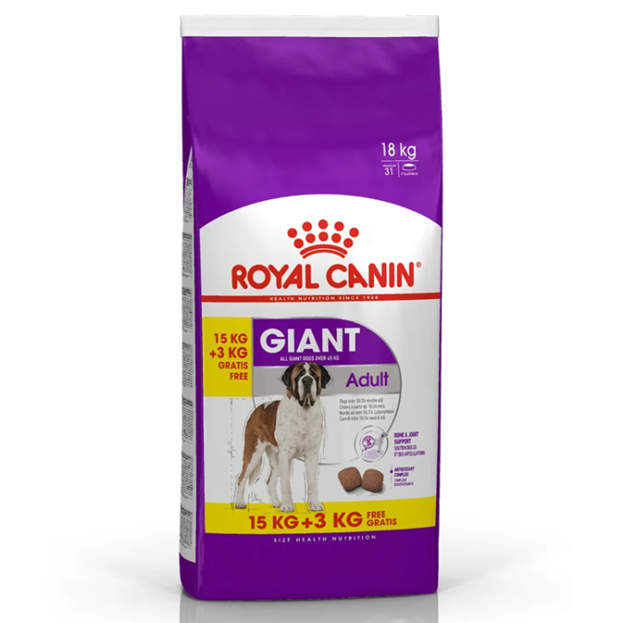 ROYAL CANIN Giant Adult 15+3kg CADOU