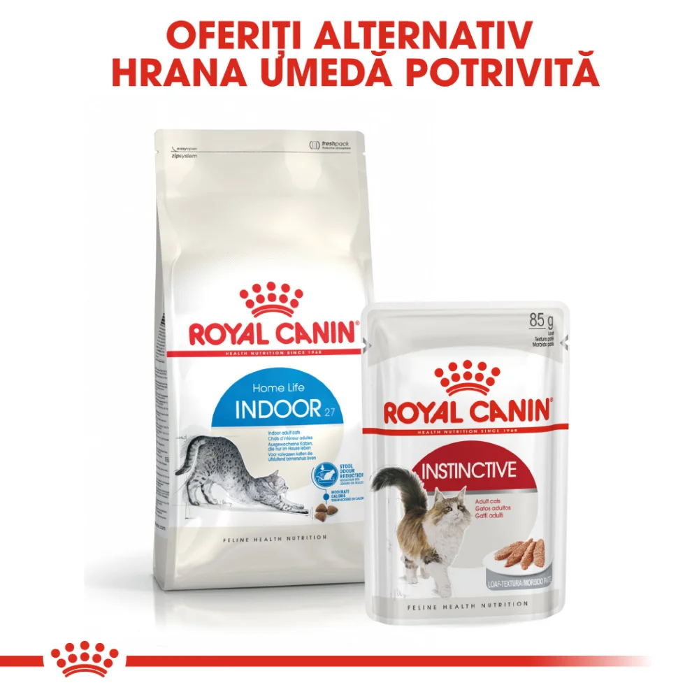 ROYAL CANIN Indoor Adult, hrană uscată pisică de interior, 400g [9]