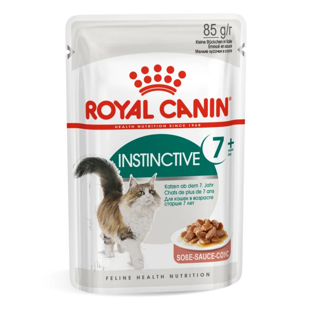 ROYAL CANIN Instinctive 7+, hrană umedă pisică (în sos), 12x85g [2]