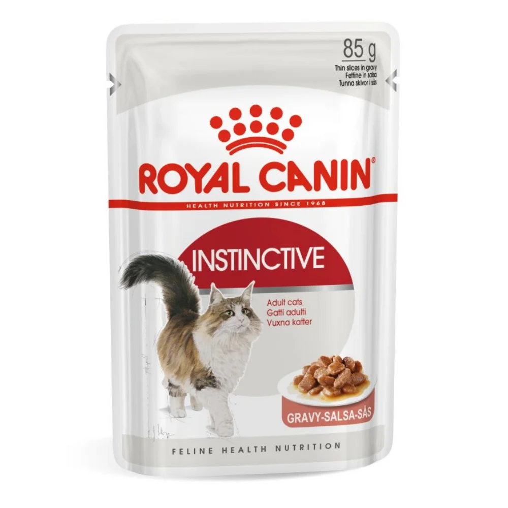 ROYAL CANIN Instinctive Adult, hrană umedă pisică (în sos), 12x85g [2]